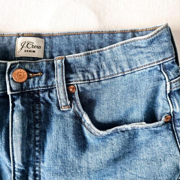J. Crew High-Rise denim short Women's Size 28 - Picture 4 of 7